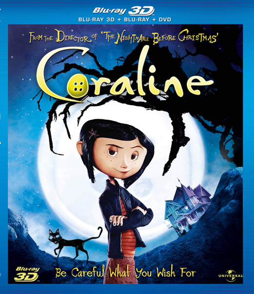 F004. Coraline - Coraline lạc vào thế giới thần kỳ 3D 50G (DTS-HD 7.1)  